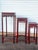 Chinese Vintage Handcarved Chinese Pedestal /Plant Stands -3 For Sale - Image 3 of 5