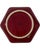 Red Vintage Viel Maroon Red Ceramic French Ashtray For Sale - Image 8 of 9
