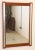 Teak Mirror with Silver-Colored Details For Sale - Image 10 of 10