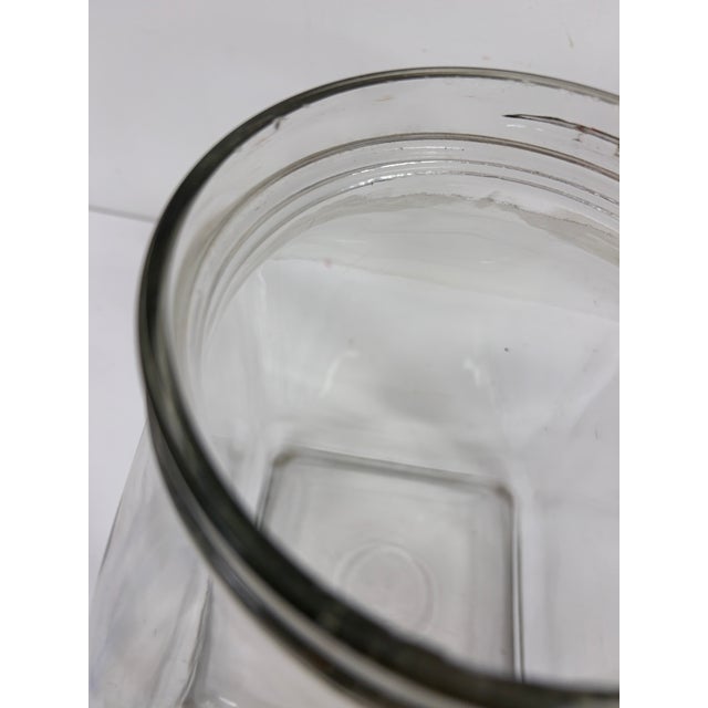 Antique Dazey No. 40 Glass Butter Churn, 1922 Patent, Cast Iron & Wood For Sale - Image 15 of 16