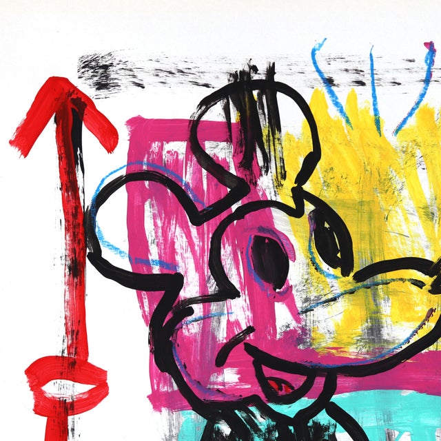 Mouse Trap Fame - Original Graphic Pop Street Art Acrylic Painting on Posterboard For Sale In Los Angeles - Image 6 of 8