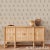 2020s SAMPLE - Schumacher x A Rum Fellow Kin Sisal Embroidery Wallpaper In Hazel On Ivory For Sale - Image 5 of 5