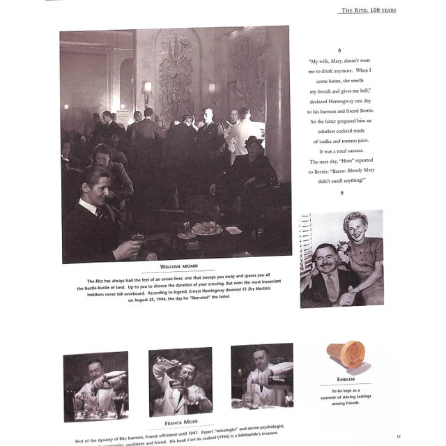 "Happy Birthday Ritz! Ritz Paris 100 Years 1898-1998" For Sale - Image 9 of 12