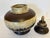 This is a vintage style Robinson-Ransbottom brown drip glaze covered ceremonial vase. This one is not meant for food...