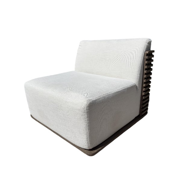 RH Trelica Teak Outdoor Lounge Chair For Sale - Image 10 of 11