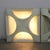 Metal Kreuzauster Recessed Lamps by Rolf Krüger for Staff, 1960s, Set of 2 For Sale - Image 7 of 9