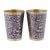 Traditional 1950s Russian Soviet Era Gilt Silver Niello Cups- Set of 2 For Sale - Image 3 of 8