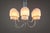Ivory Vintage Chandelier with Six Misty Glass Shades by Gaetano Sciolari, 1960s For Sale - Image 8 of 18