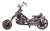 New Handcrafted Recycled Metal Motorbike Sculpture | 37" X 23" | One of a Kind For Sale