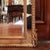 Large French Louis Philippe Style Mirror With Borderglass Surround and Crest For Sale - Image 15 of 18