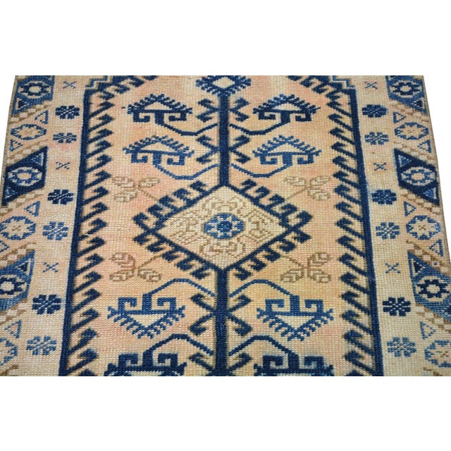 Turkish Vintage Turkish Anatolian Hand Knotted Wool Rug, 2'4''x3'7'' For Sale - Image 3 of 4