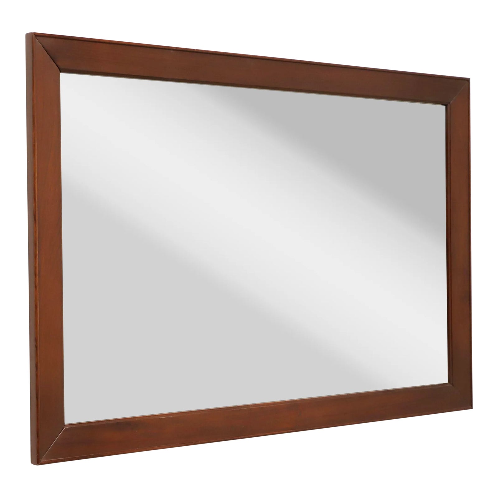 Craftique Mellowax Solid Mahogany Rectangular Dresser / Wall Mirror