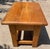Early 20th Century Vintage French Country Rustic Pine Side Table With Drawer For Sale - Image 5 of 9