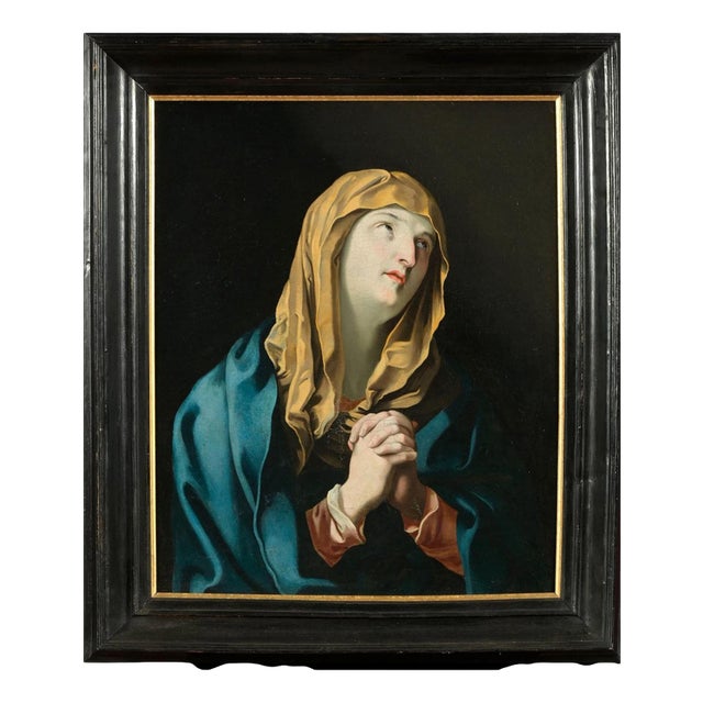 Follower of Guido Reni, Mater Dolorosa, Oil on Canvas For Sale