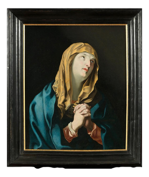 Follower of Guido Reni, Mater Dolorosa, Oil on Canvas