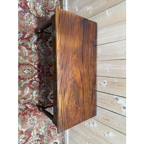 English Console Table in Mahogany For Sale - Image 4 of 6