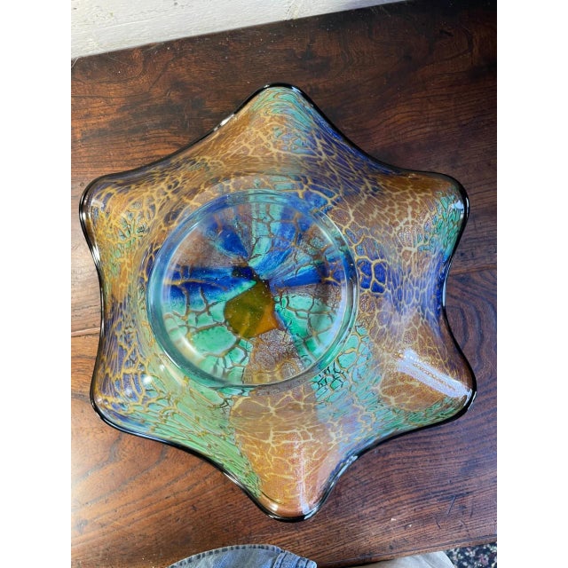 Early 21st Century Studio Glass Bowl For Sale - Image 9 of 9