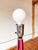 1980s Art Deco Metallic Glass Floor Lamp For Sale In Portland, OR - Image 6 of 15