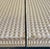 Large Karl Springer-Style Cream Textured Grass Cloth Dining Table For Sale - Image 13 of 14