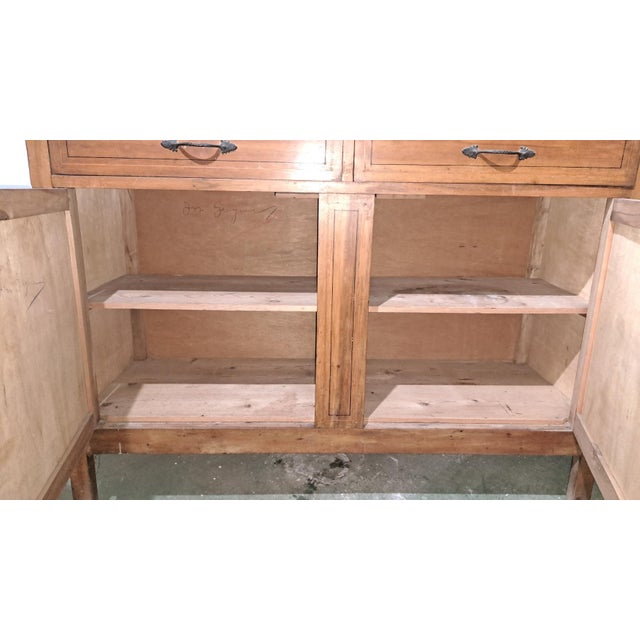 Antique Art Nouveau Cherry Cupboard, 1890s For Sale - Image 3 of 7