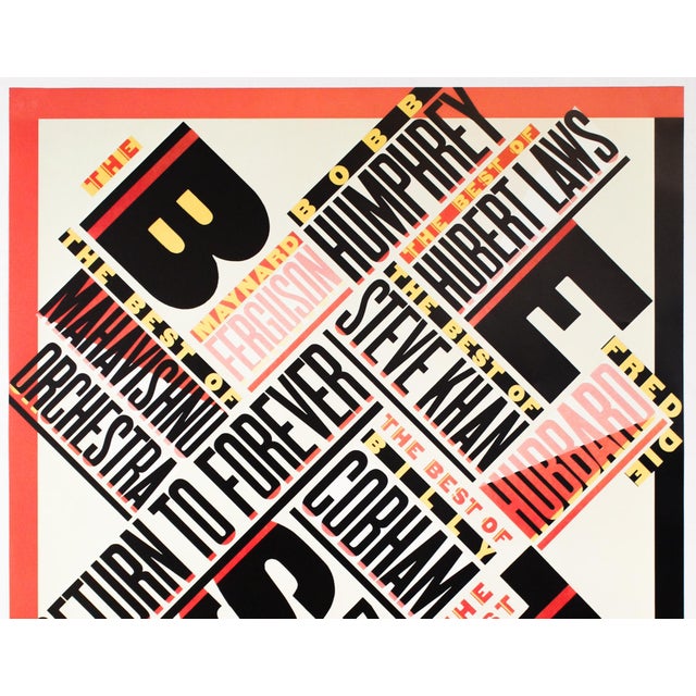 American 1994 Original American Jazz Poster, the Best of Jazz (The 100 Best Posters Collection) For Sale - Image 3 of 4