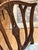 1980s George Hepplewhite Inspired Rosewood Dining Room Side Chairs For Sale In Seattle - Image 6 of 10