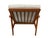 Gray Mid-Century Modern Walnut Arm Chairs - Refinished & Reupholstered! For Sale - Image 8 of 10