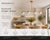 Modern Linear Chandelier 4 Light, Matte Off White Dome Pendant Light Brass Dining Room Fixture, Kitchen Island Lighting, Minimalist Light For Sale - Image 9 of 12