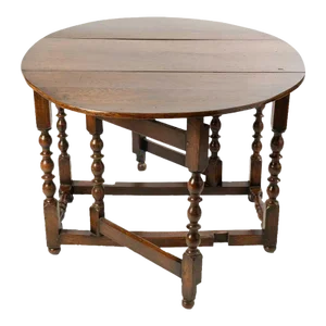 18th Century English Oak Gateleg Table