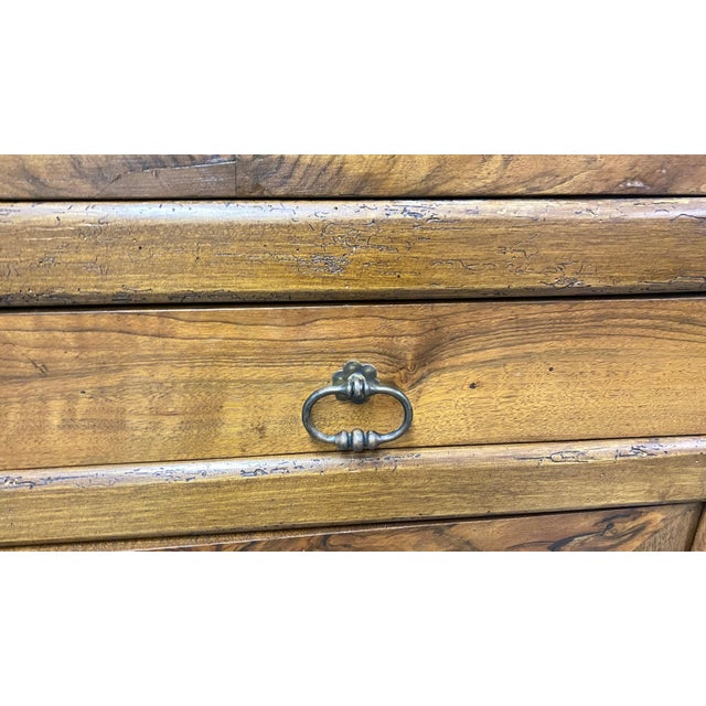 French Late 19th Century Antique French LinenPress Armoire For Sale - Image 3 of 13