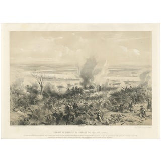 Fierce Crimean War Battle at Kalafat, 1854, Paper For Sale