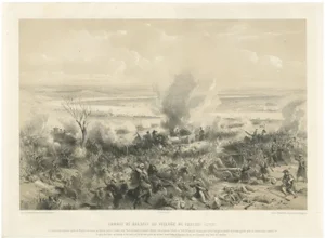 Fierce Crimean War Battle at Kalafat, 1854, Paper