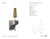 Anne-Marie Barton by Visual Comfort Signature Runia 49" Sculpted Side Table Floor Lamp in Eclipse with Mottled Brass...