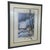 Framed wildlife print by artist Lawrence R. McKee, titled "Wolf "Lone Watcher."" The composition depicts a gray wolf in a...
