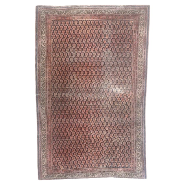 Antique Mir Saraband Rug For Sale
