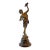Antique French L. & F. Moreau Bacchus Spelter Sculpture, 28"h For Sale