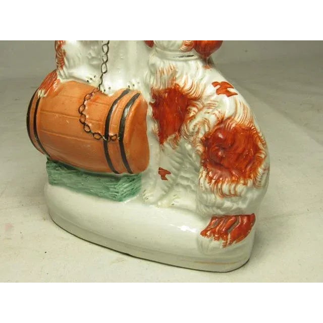 Antique Staffordshire Spaniel Grouping For Sale - Image 11 of 12