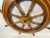 Wood Ships Wheel with Brass Hub and Inlay For Sale - Image 7 of 11