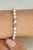 Mid 20th Century 15 Ct Pearl Line Bracelet 7 Inch - Christmas Gift by Carat&Her For Sale - Image 6 of 12