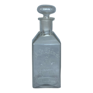 Antique Glass Apothecary Bottle