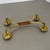 Modern Brutalist Brass and Leather Candleholder in the style of Auböck, 1950s For Sale - Image 17 of 18
