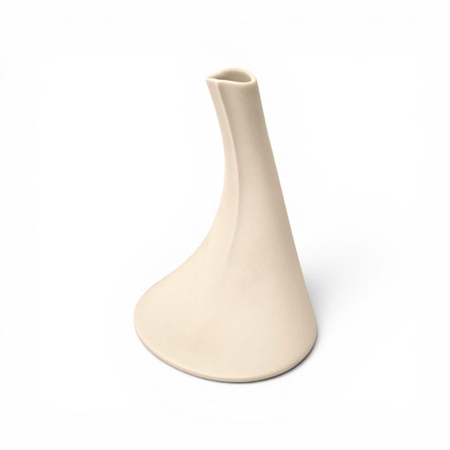 Ceramic 1980s Rosenthal Studio-Linie White Porcelain "Merci" Vase by James Kirkwood For Sale - Image 7 of 9