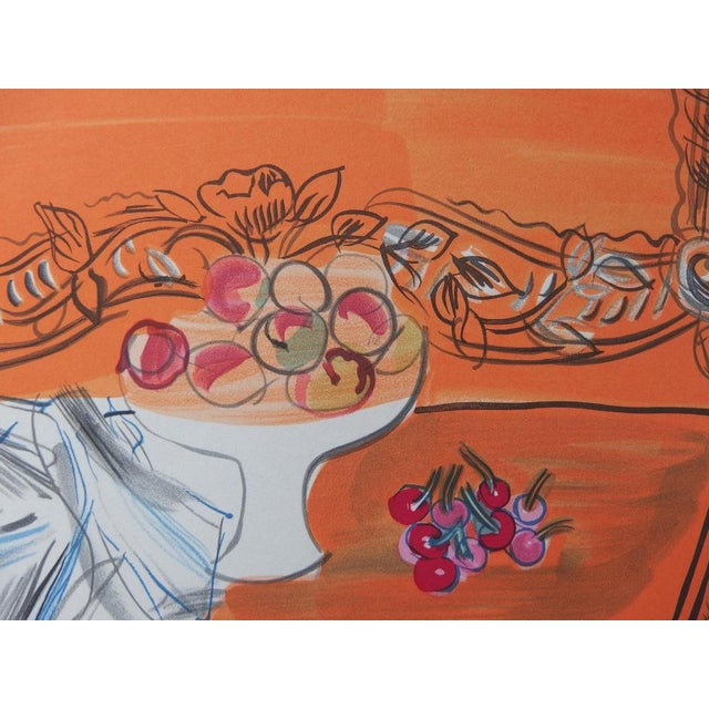 Raoul Dufy, Nature morte aux fruits, Lithograph For Sale - Image 4 of 4