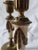 Antique French Candlesticks in White Marble and Chased Gilt Bronze, 1700s, Set of 2 For Sale - Image 3 of 6