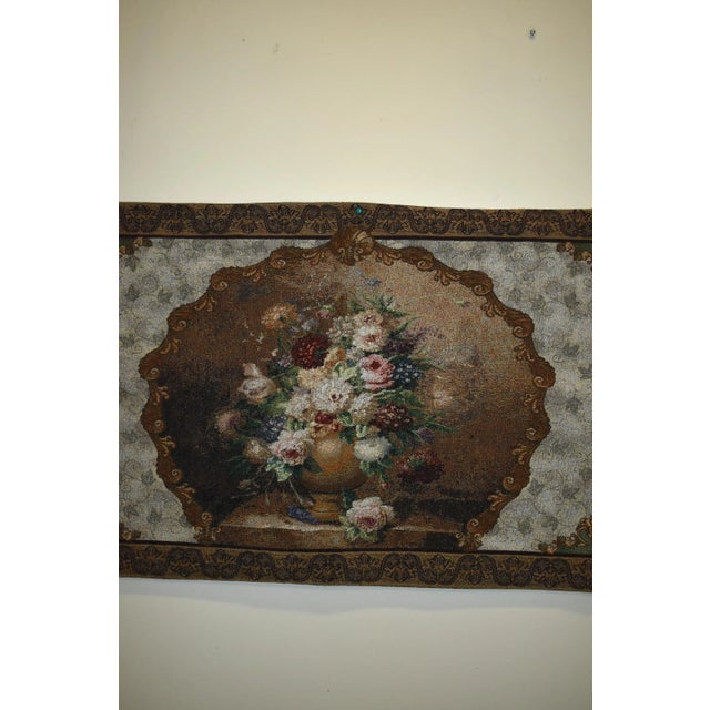Vintage Mohawk Home Floral Tapestry Keiths Antiques Ltd Keiths Antiques Ltd For Sale - Image 4 of 12