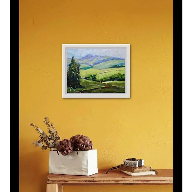 Contemporary Modern Landscape Oil Painting For Sale - Image 9 of 13