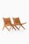 Easy Chairs in Cane and Oak from Preben Thorsen, 1957, Set of 2 For Sale - Image 11 of 13