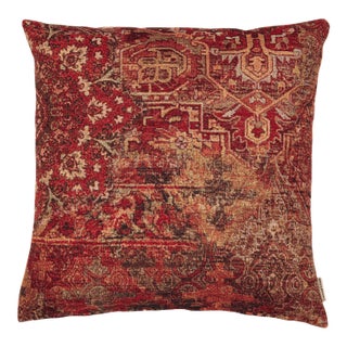 Persian Kilim Woven Cushion With Feather Filler - 42x42cm (17"x17") For Sale