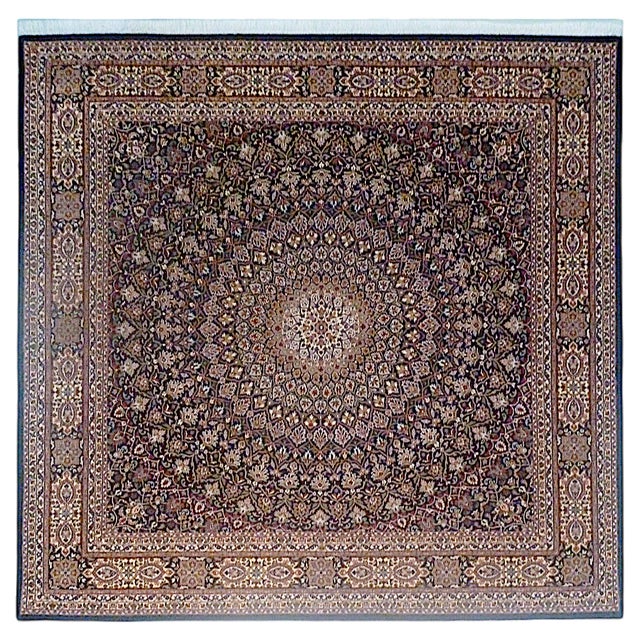 Tabriz Gombad Rug, 1990s For Sale