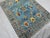 Art Deco Sky Blue Persian Style Floral Area Rug With Botanical Border, 4'9" X 6'3" For Sale - Image 3 of 14